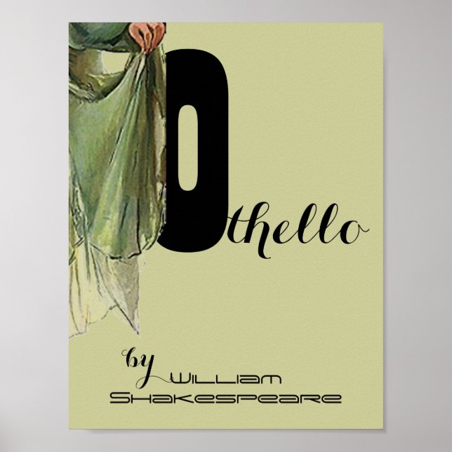 Poster Othello William Shakespeare (Frente)