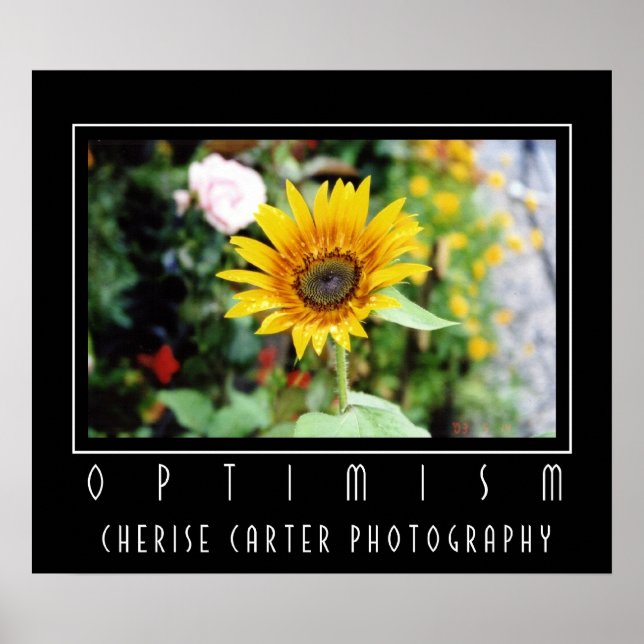Póster Otimismo (Frente)
