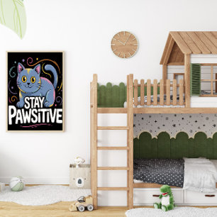 Poster Otimista Outlook Feline