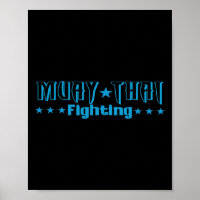 Ótimo Presente de Muay Thai Kickboxing Artista Mar