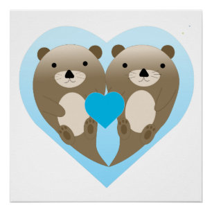 Póster Otter Love