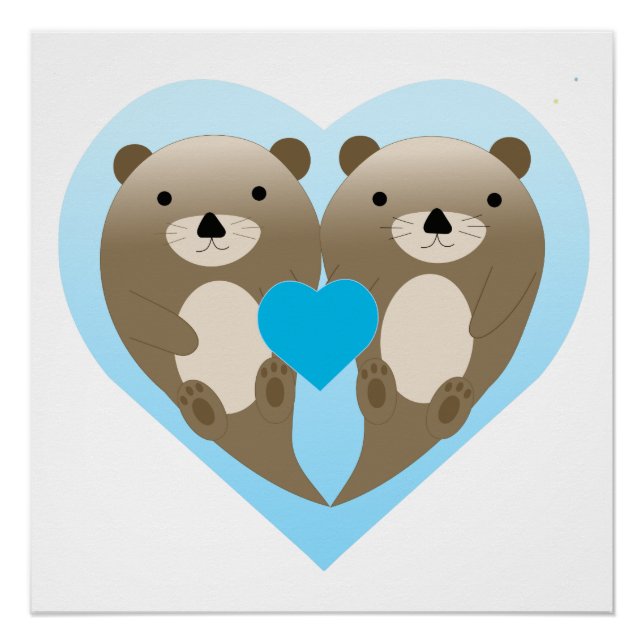 Póster Otter Love (Frente)