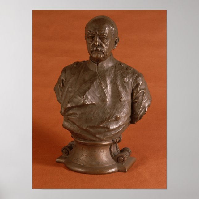 Póster Otto von Bismarck, 1886 (Frente)