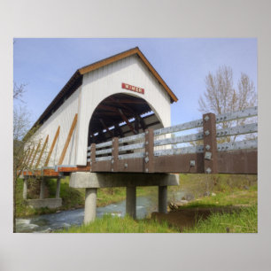 Póster OU, Condado de Jackson, Ponte Coberta de McKee