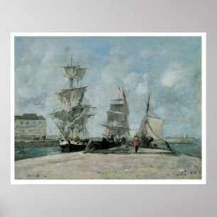 Poster ou impressão marítimo das belas artes