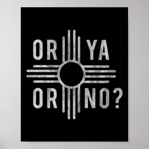 Poster Ou Sim, Ou Não_ Zia Ditoza Expressão Novo-Mexicana