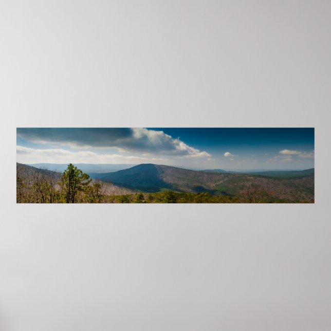 Poster Ouachita Mountain, Oklahoma (Frente)