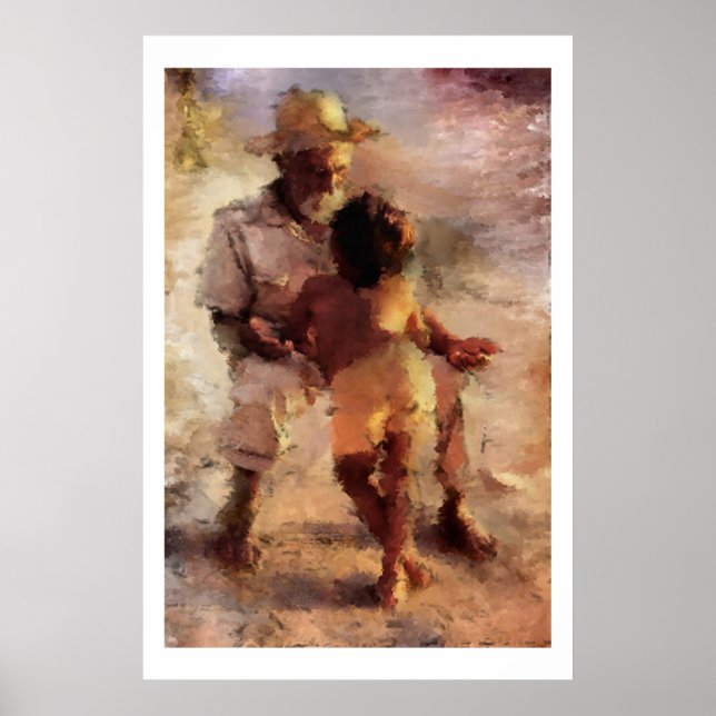 Póster Ouça a voz tranquila da experiência. (Frente)