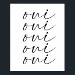 Poster Oui Oui Oui<br><div class="desc">Oui Oui Oui</div>