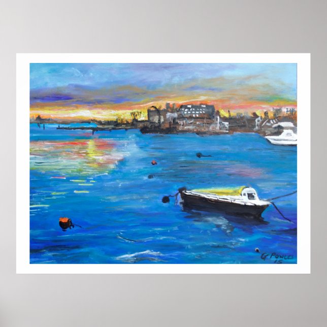 Poster Oulton Broad Boats (Frente)