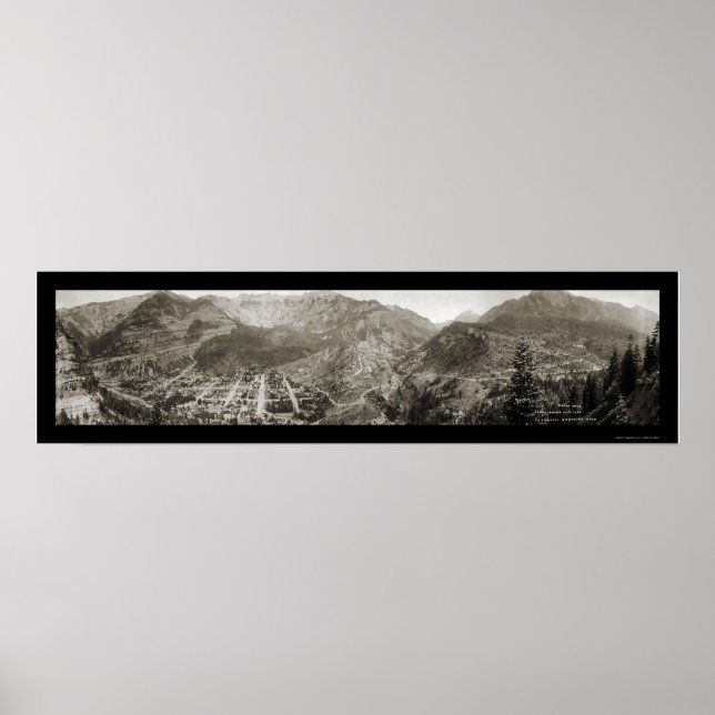 Póster Ouray, CO Foto 1910 (Frente)