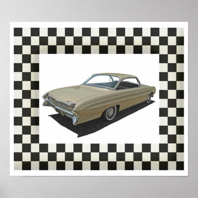 Póster Ouro 61 Oldsmobile (Frente)
