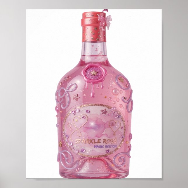Poster Ouro Afiado EDição mágica ROSE SPARKLE (Frente)