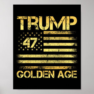 Poster Ouro Age 2025 Us Trump _ Ouro Age Da América
