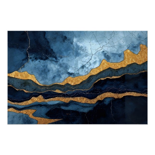 Póster Ouro Azul (Frente)