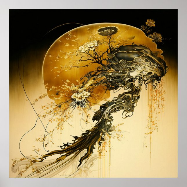 Poster Ouro Bonsai Escapes (Frente)