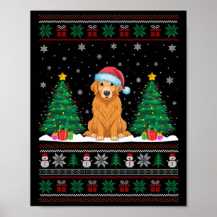 Poster Ouro de Santa Hemita Cachorro Retriever Cachorro N