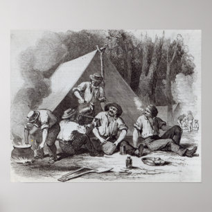 Poster Ouro-escavadores de Alexander da montagem na