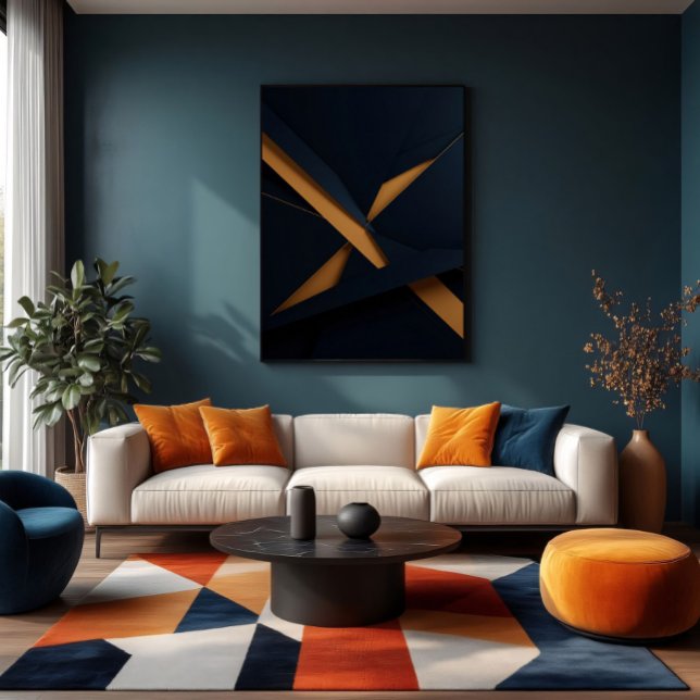 Poster Ouro Escuro Luxo (Criador carregado)