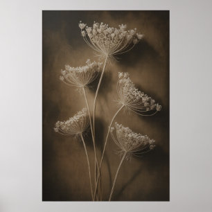Poster Ouro Flores selvagens