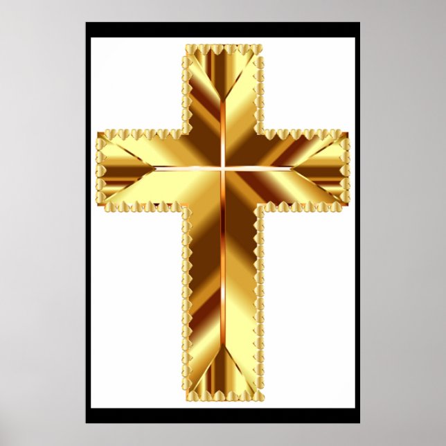 POSTER OURO HOLY CROSS (Frente)