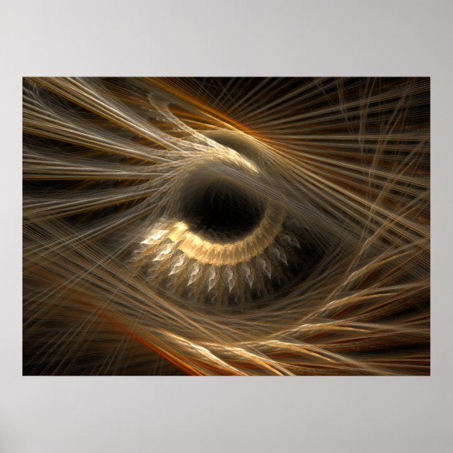 Póster "Ouro Iris" (Frente)