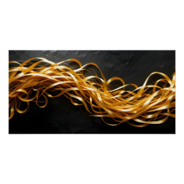 Póster Ouro Light Weave