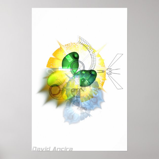 Póster Ouro médio (Frente)