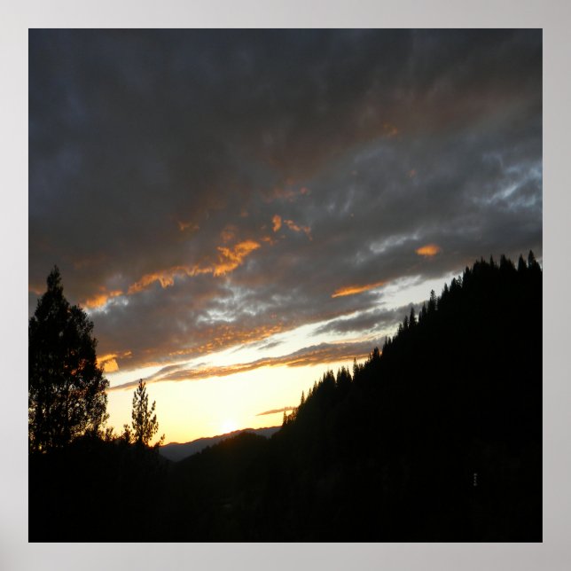 Poster Ouro Nublado Sunset.... (Frente)