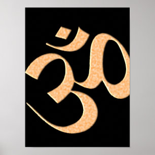 Poster Ouro Om