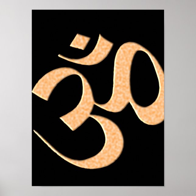 Poster Ouro Om  (Frente)