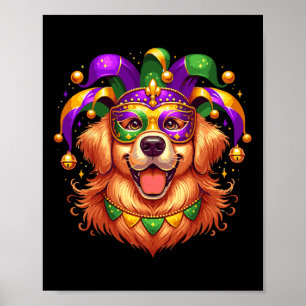 Poster Ouro Retriever Cachorro Figurino Mulheres Homens M