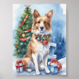 Poster Ouro Retriever Glint: Uma Demonstração de Cachorro