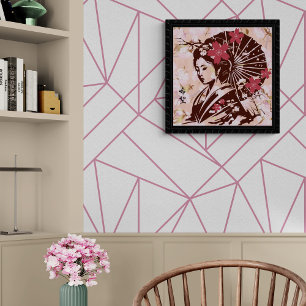 Póster Ouro Reverie Sonhos Sakura na Esperança