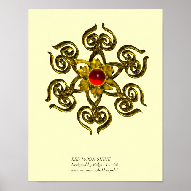 POSTER OURO ROSA RUBY (Frente)