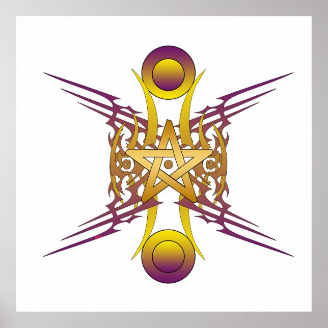 Poster Ouro Star (Frente)