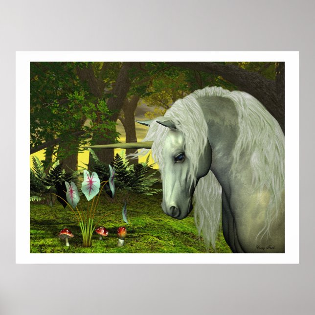 PÓSTER OURO UNICORN (Frente)