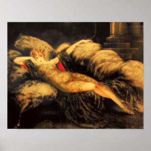 Poster Ouro Veil por Louis Icart