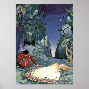 Poster Ourson e Violette por Virginia Frances Sterrett