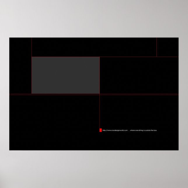 Poster Oustide A Caixa (Frente)