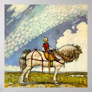 Poster "Out In the Wide World", por John Bauer