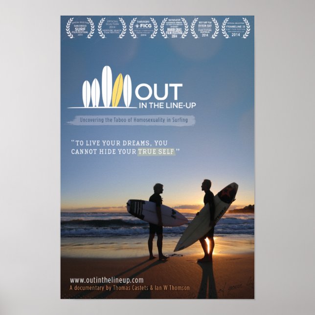 POSTER - OUT na linha (Frente)