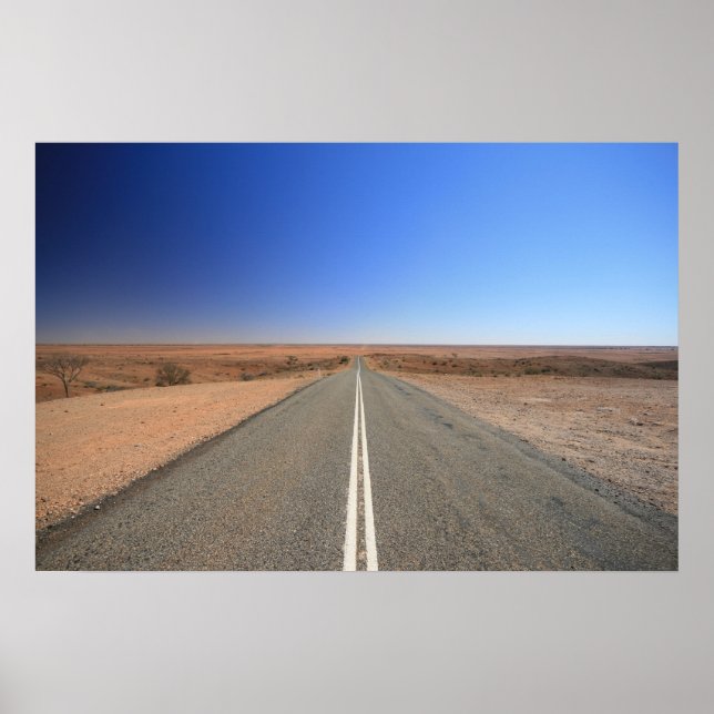 Poster Outback Road, Austrália - Poster, Paisagem (Frente)