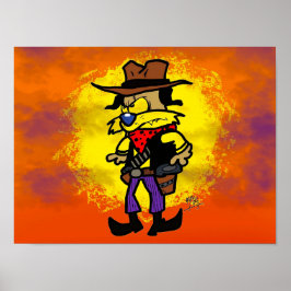 Poster Outlaw Doggo no Sunset