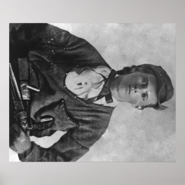 Poster Outlaw Jesse James Portrait Fotografia (Frente)