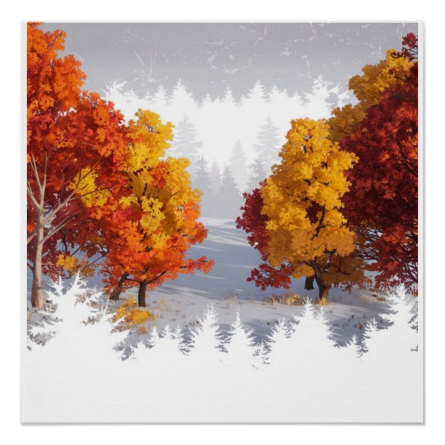 Póster Outono (Frente)