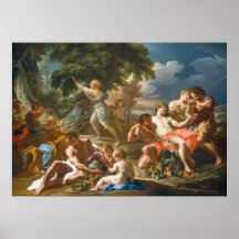 Outono - Corrado Giaquinto Cartaz de Arte Fina