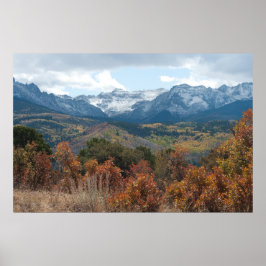 Póster Outono em San Juans