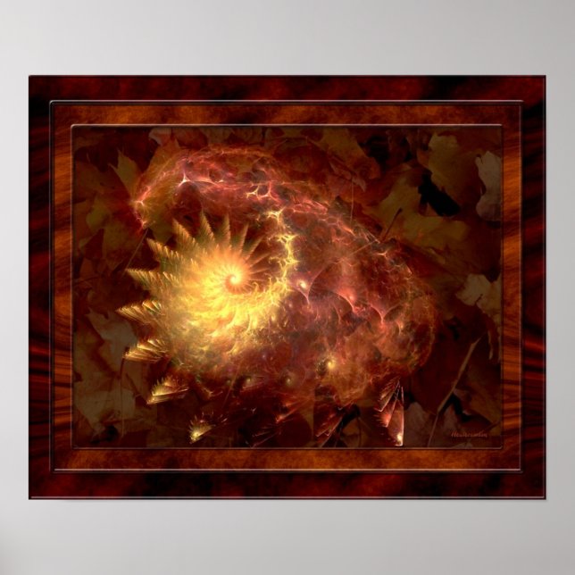 Póster Outono II (Frente)