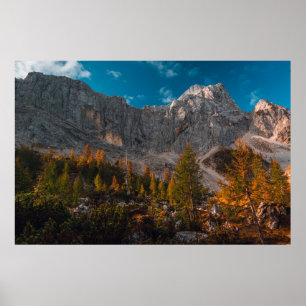 Poster Outono nas montanhas